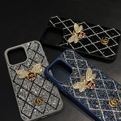 Premium Bee Diamond iPhone Case