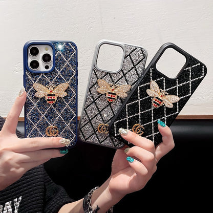 Premium Bee Diamond iPhone Case
