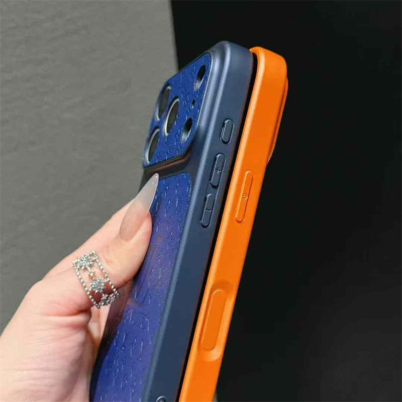 Luxury fibre Case For iPhone 17/ 16 / 15 / 14