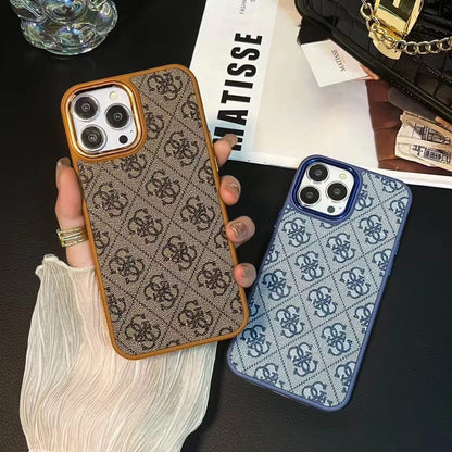 Yellow Luxury iPhone Case-MD231025
