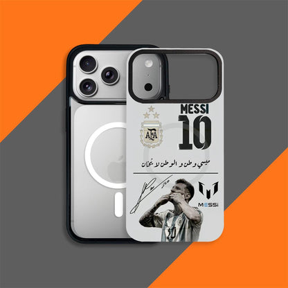 Football Legends Magnetic Phone Case – Shockproof Soft TPU with Interchangeable Back