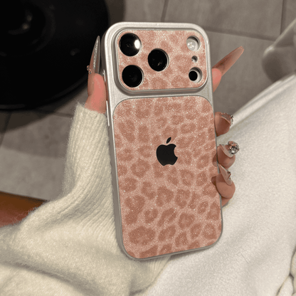 Leopard Print Glitter Phone Case — Sparkling Protection with Sleek Design
