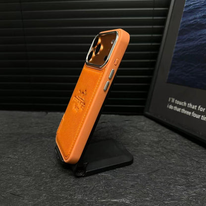 Luxury Leather Flip Case – Premium Lens Protection