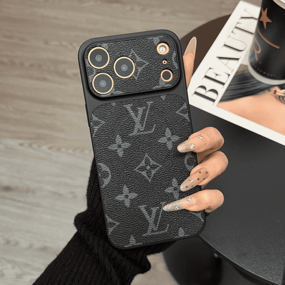 MagSafe Classic Monogram Leather iPhone Case