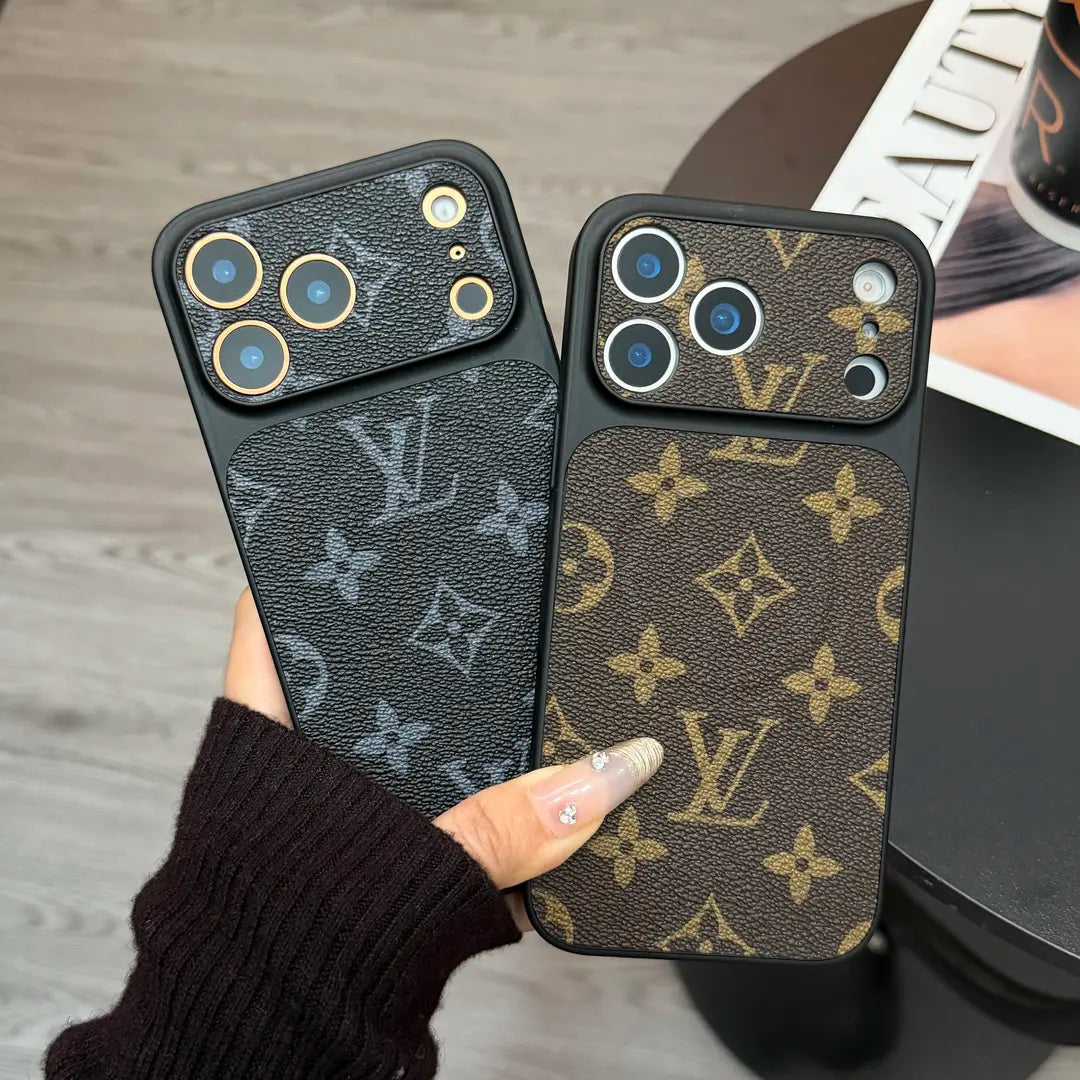 MagSafe Classic Monogram Leather iPhone Case