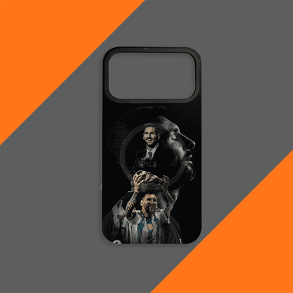 Football Legends Magnetic Phone Case – Shockproof Soft TPU with Interchangeable Back