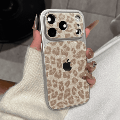 Leopard Print Glitter Phone Case — Sparkling Protection with Sleek Design