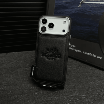 Luxury Leather Flip Case – Premium Lens Protection