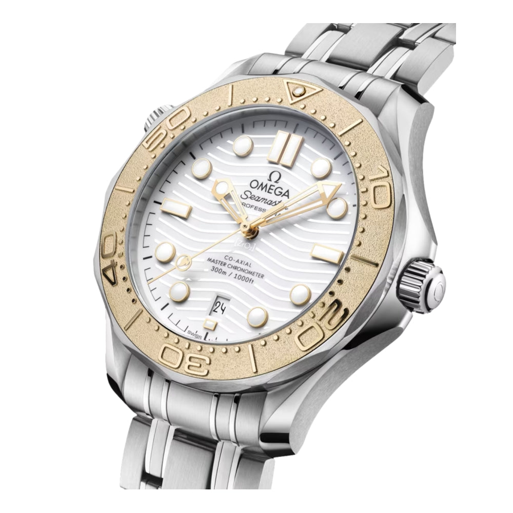 Seamaster Diver 300M Paris 2024 Olympics Edition 42mm - White on Bracelet