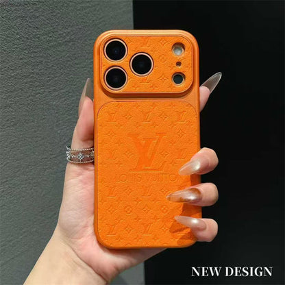 Luxury fibre Case For iPhone 17/ 16 / 15 / 14