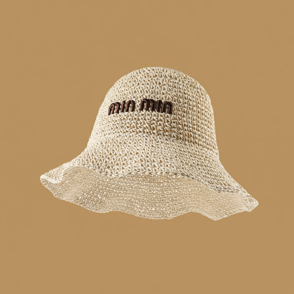 Luxury Woven Bucket Hat