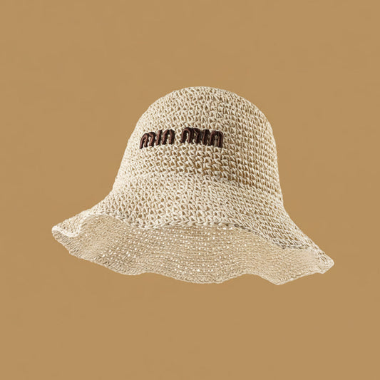 Luxury Woven Bucket Hat