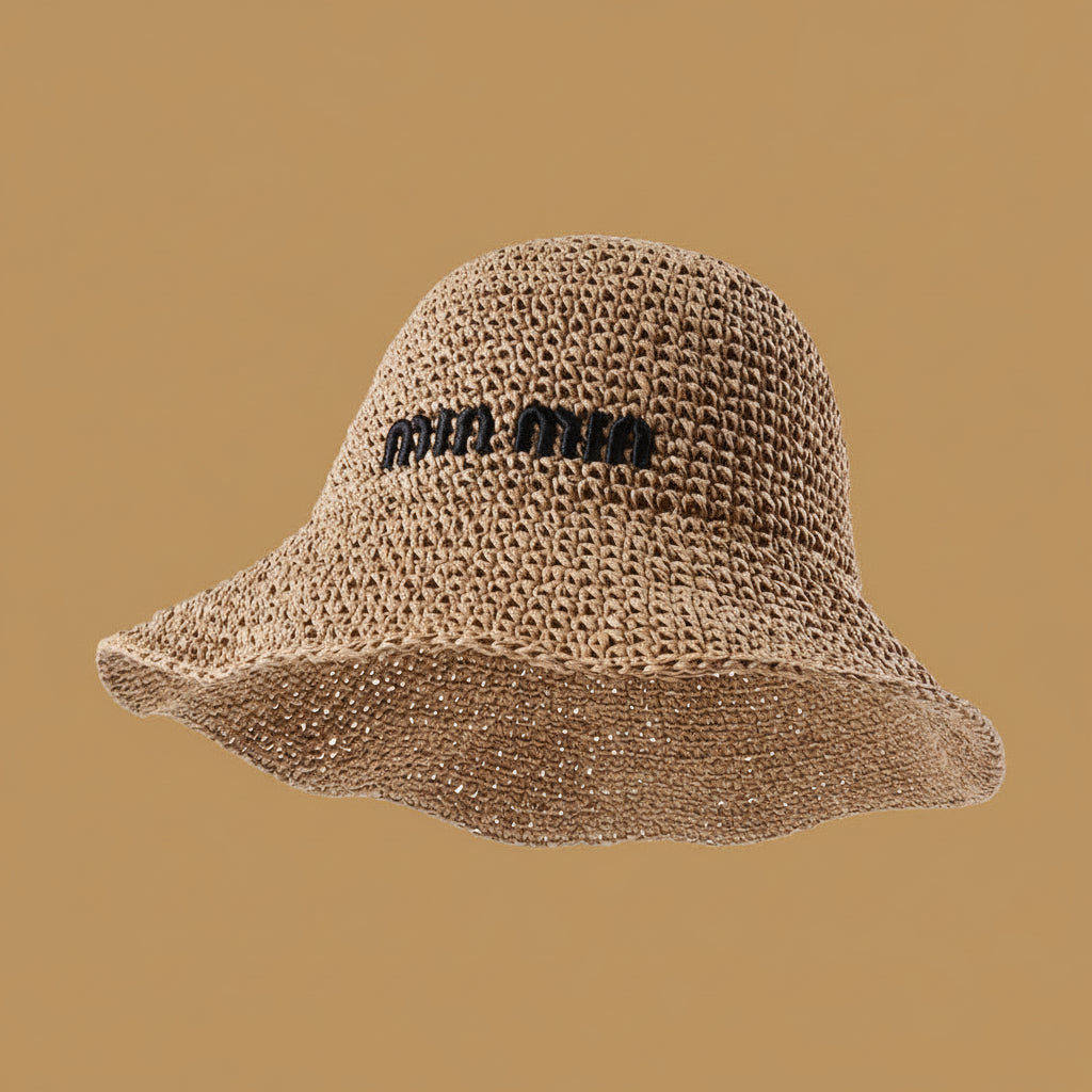 Luxury Woven Bucket Hat
